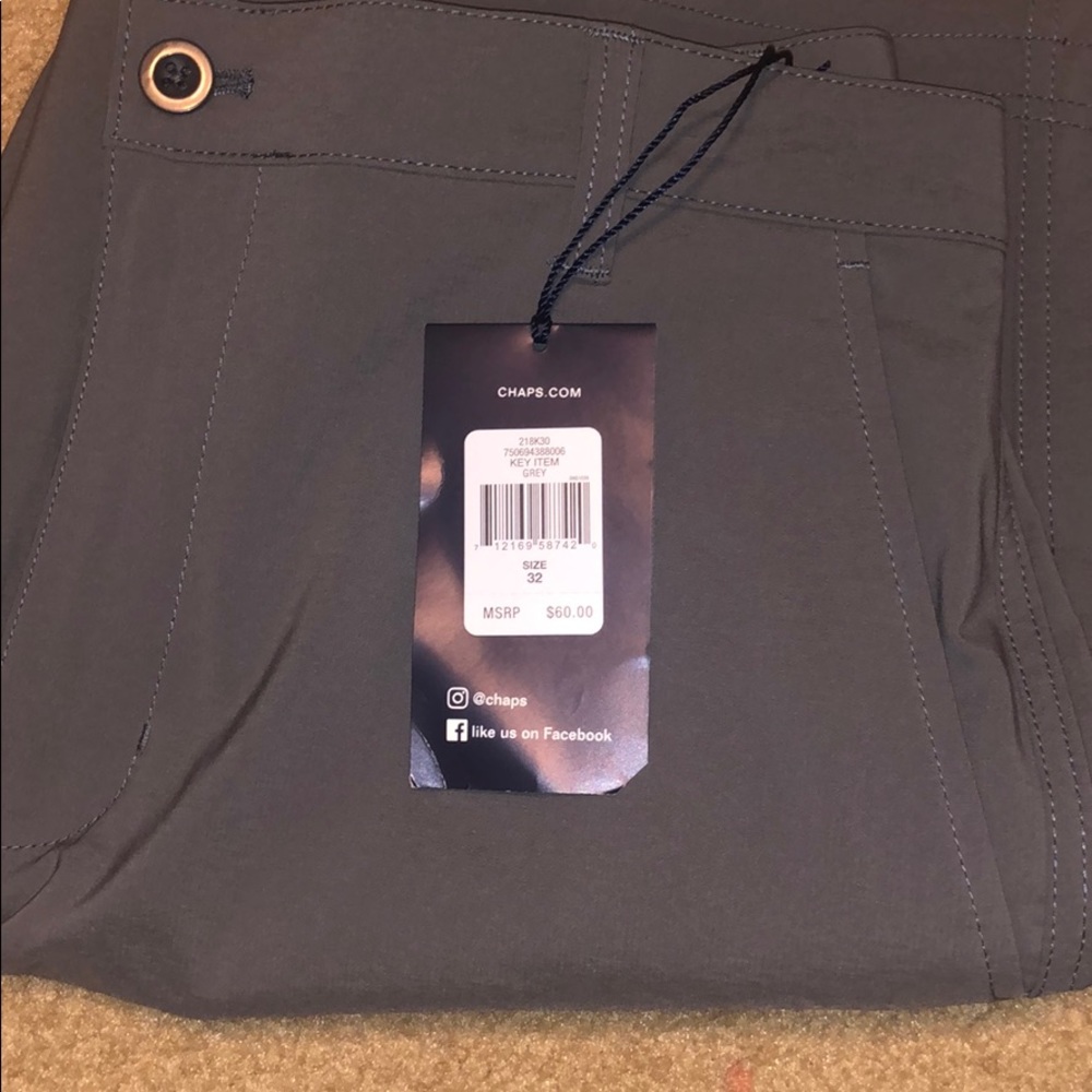 Men's Chaps Performance Golf Shorts (32)